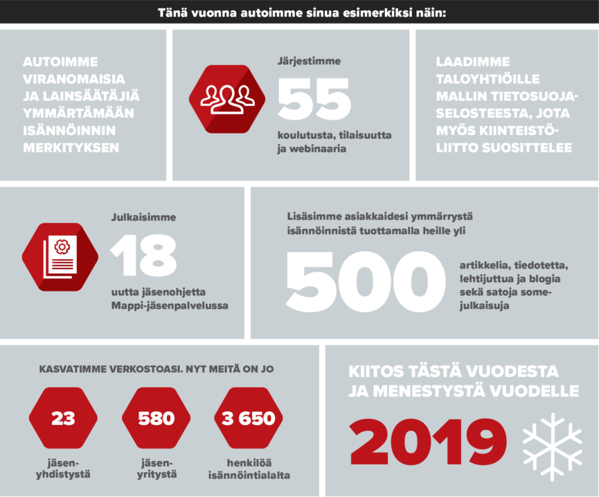 Kiitos vuodesta 2018