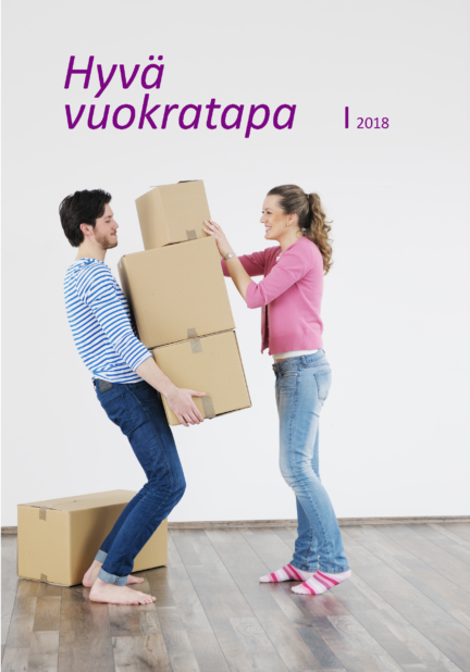 Hyvä vuokratapa 2018 kansikuva