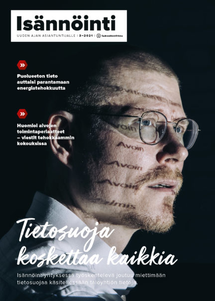 Isännöinti-lehti 3_2021 kansi. Kuva: Aleksi Poutanen