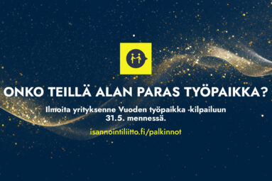 Saitteko hyvät tulokset henkilöstökyselyssä? Vuoden työpaikka 2025 hakee ehdokkaita. 